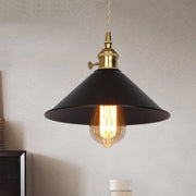 Závěsný lustr, LV210/3L, 3*E27, hnědý, kov a drát, nastavitelná výška