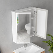 Kabinet Laura s LED zrcadlem DBP122 60x70 bílá