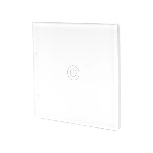 Dotykový spínač Head-Scara Glass Zabezpečené bílé spínače Výchozí název Design Alessandro