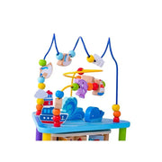 Montessori vzdělávací hra s tématem oceánu, multifunkční, vícebarevné, dřevo