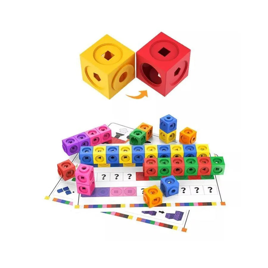 Vzdělávací hra typu Tetris, 144 kusů, plast