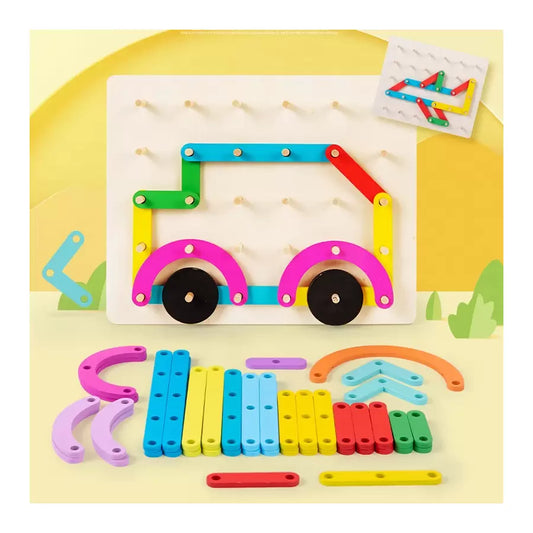 Montessori Montessori Wood Games Structure Spell Letters Číslo