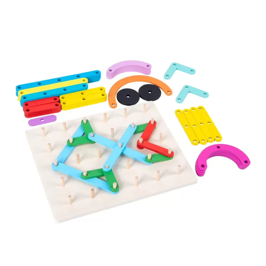Montessori Montessori Wood Games Structure Spell Letters Číslo