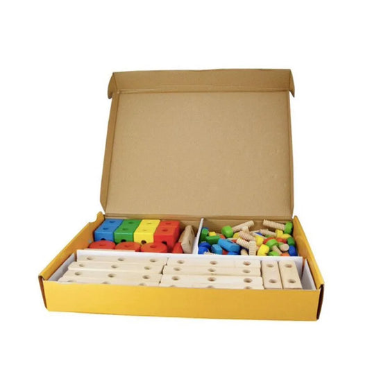 Multifunkční puzzle hádanky typu hry, 78 kusů, vícebarevné, dřevo