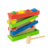 Hračka pro skákání s multicolore, 6 kusů, dřevo