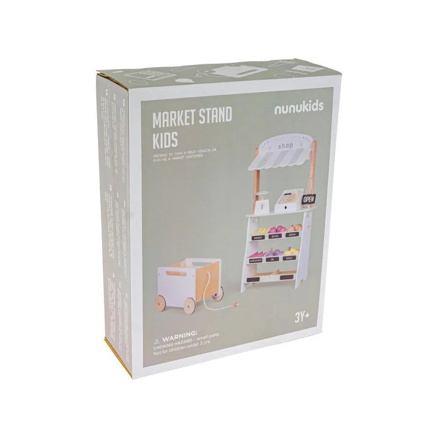 Hračka typu typu s ovocem, 51 kusů, dřevo