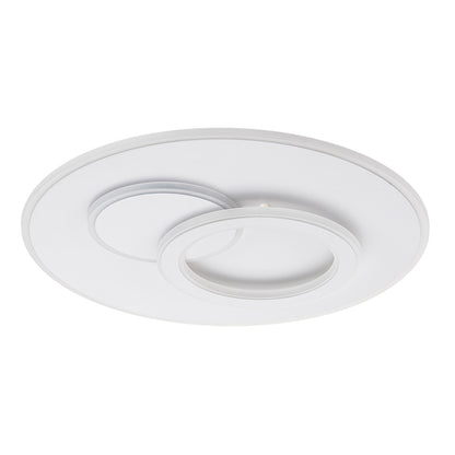 LED CHANDIER s dálkovým ovládáním Nolux Luminosa, 120 W, 3 kruhy, chladné/horké/neutrální světlo, nestabilní, bílé