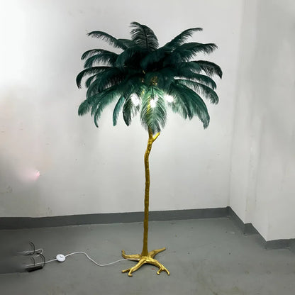 Pene Politia Lamp 1xE27 170 cm Tmavě zelená Stínidla a lampy Výchozí název Alessandro Design