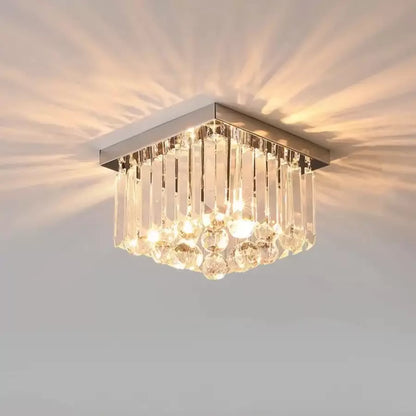 Crystal Martinez Linear Luxe, průměr 35 cm, 4x E14, lesklý chrom