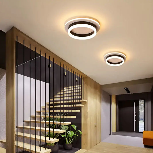 LED LED SOLENA RONDONDA BLACK, 13W, studené/horké/neutrální světlo
