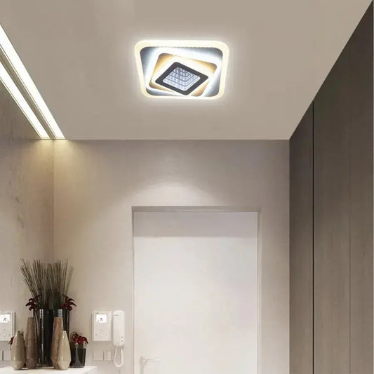 LED LED LED LED 3d Square, 36W, bílé, studené/horké/neutrální světlo