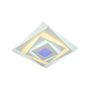 LED LED LED 3D LED čtvercový, průměr 30 cm, 20 W RGB, bílá, studená/horká/neutrální světlo
