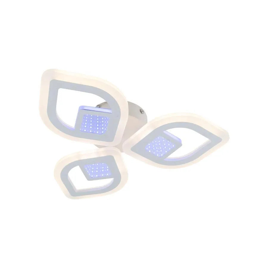 Lulus vedl 3d Zeni s dálkovým ovládáním, 60W, 2,4 GHz, akryl, bílý