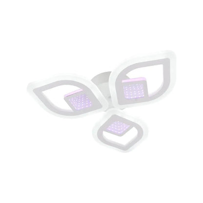 Lulus vedl 3d Zeni s dálkovým ovládáním, 60W, 2,4 GHz, akryl, bílý