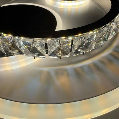 LED LED Crystal, Andrea, 30w černá bílá