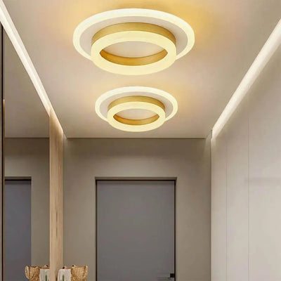 LED LED SOLENA RONDODA ZLATÁ WHITE, průměr 25 cm, 13 W, studené/horké/neutrální světlo