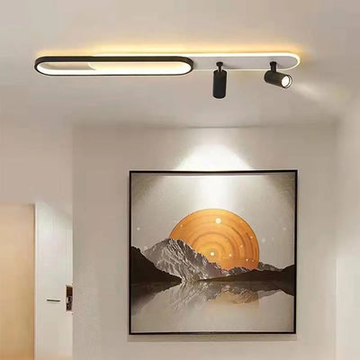 LED LED LED Bastet 49W Cold/Warm Light/Neutrální nastavitelný akrylový a bílý kovový projektor