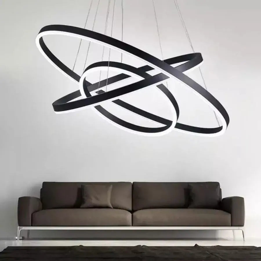 LED LED Casiana s dálkovým ovládáním, 130W, černá, vázaná