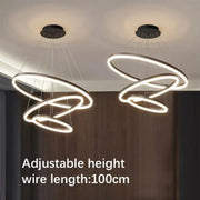 LED LED Casiana s dálkovým ovládáním, 130W, černá, vázaná