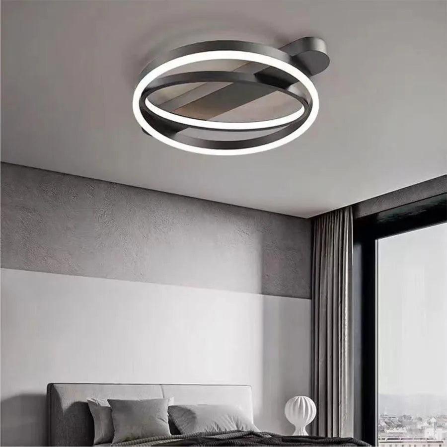 LED LED cerelis s dálkovým ovládáním, 90 W, 2,4 GHz, dimable, akryl, černá