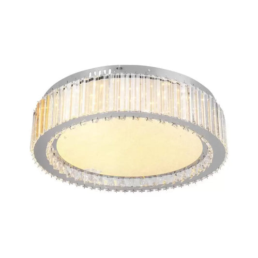 Lulus LED Crystal s dálkovým ovládáním Angelina 80W Dimable Silver