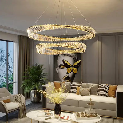 Crystal LED LED LED LED s Cairro 98W Zlatým dálkovým ovládáním