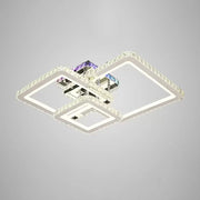 LED LED LED Crystal RGB s dálkovým ovládáním Justin 106W Dimable Silver