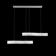 Crystal LED LED s Merve dálkovým ovládáním 24 W Shiny Chrome