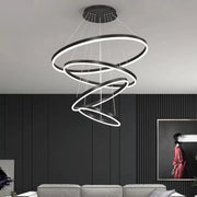 LED LULUS s dálkovým ovládáním Azariah 112W Dimable Black