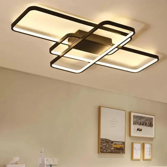 LED LULUS s přemoženou osou 96 W Dimable Black