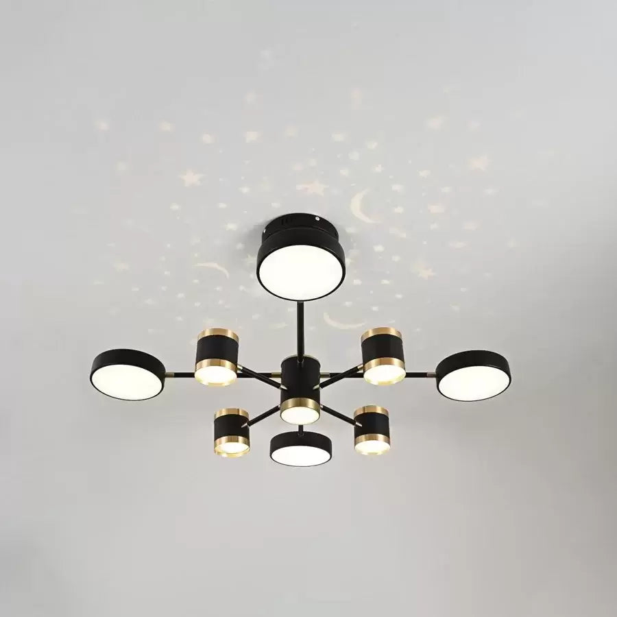 LED LULUS s Melecomandou Jonis 87W Dimable Black