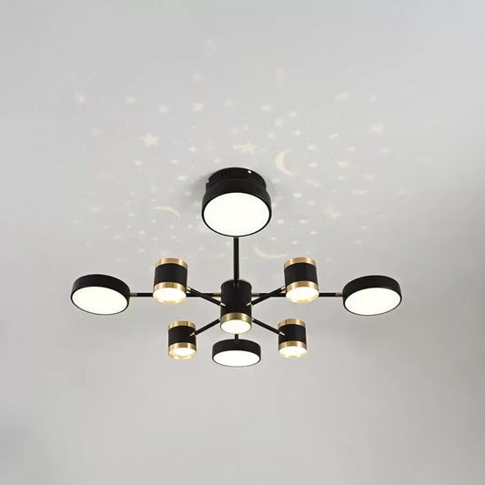 LED LULUS s Melecomandou Jonis 87W Dimable Black