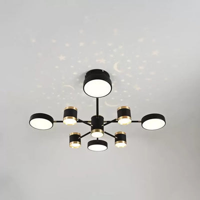 LED LULUS s Melecomandou Jonis 87W Dimable Black