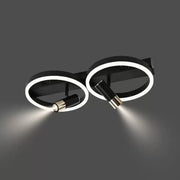LED LULUS s Rube Ruben 34W Dimable Black Remote