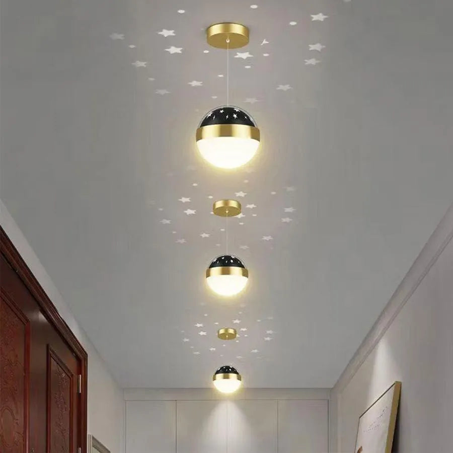 LED LED LED Itrisi, 9W, Metal, Gold and Black