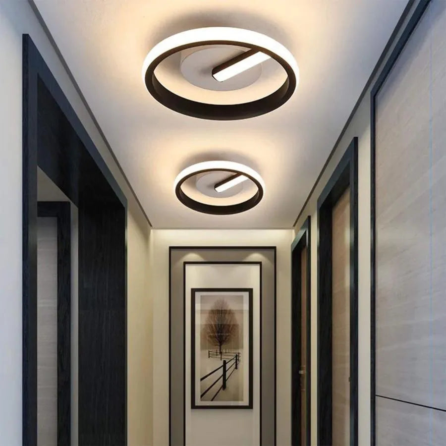 LED LED Victoria, 16W, studené/horké/neutrální světlo, černá