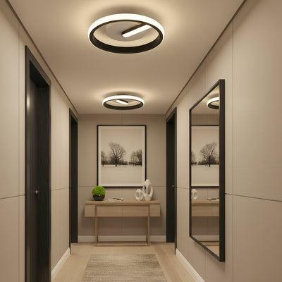LED lustr VICTORIA 19W, Kulatý, Studené/Teplé/Neutrální světlo, Černá, Bílá