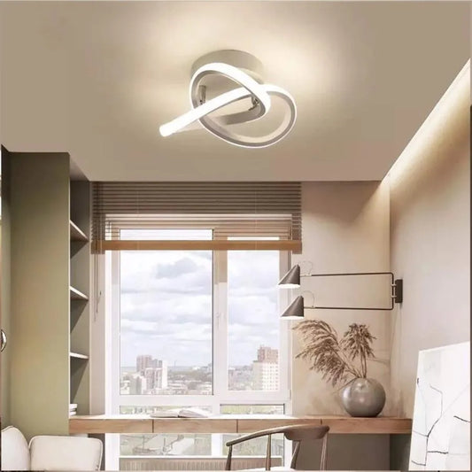 LED LED Vertex Flow, 24W, Vlny, studené/horké/neutrální světlo, bílá