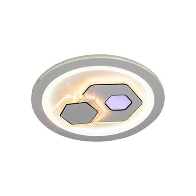 LED LED Kathleen, 16W, horké/neutrální světlo/RGB, bílá