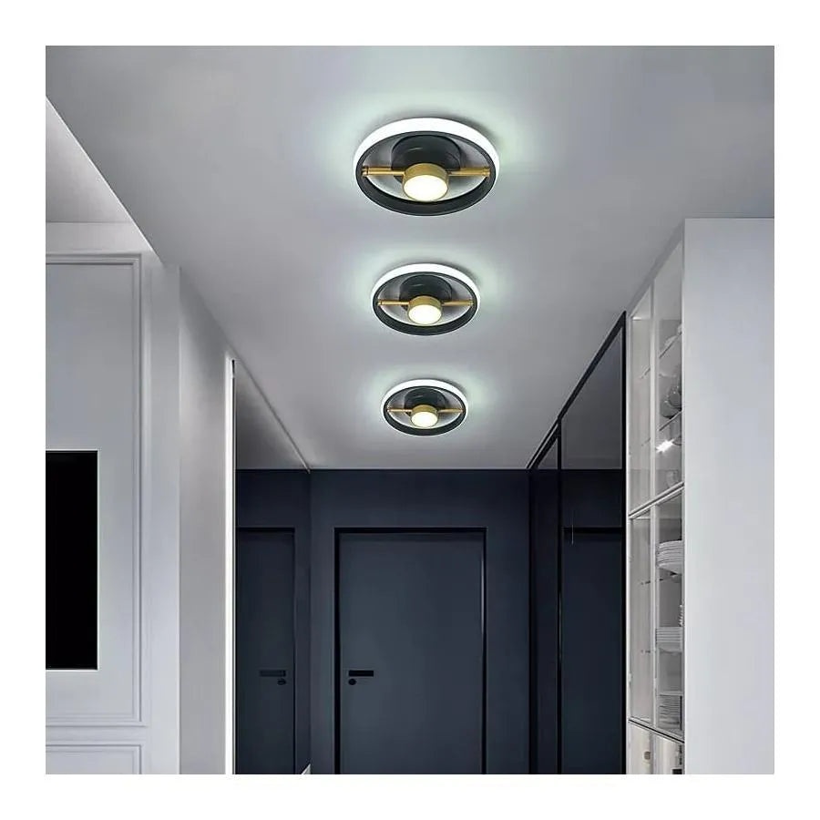 LED LED LED LED keiko, 46W, 2,4 GHz, akryl, černá