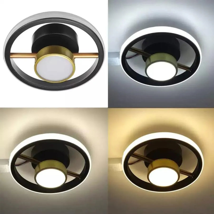 LED LED LED LED keiko, 46W, 2,4 GHz, akryl, černá
