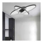 LED LED Orbit LED s dálkovým ovládáním, 140W, studené/horké/neutrální světlo, nestabilní, černá