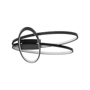 LED LED Orbit LED s dálkovým ovládáním, 140W, studené/horké/neutrální světlo, nestabilní, černá