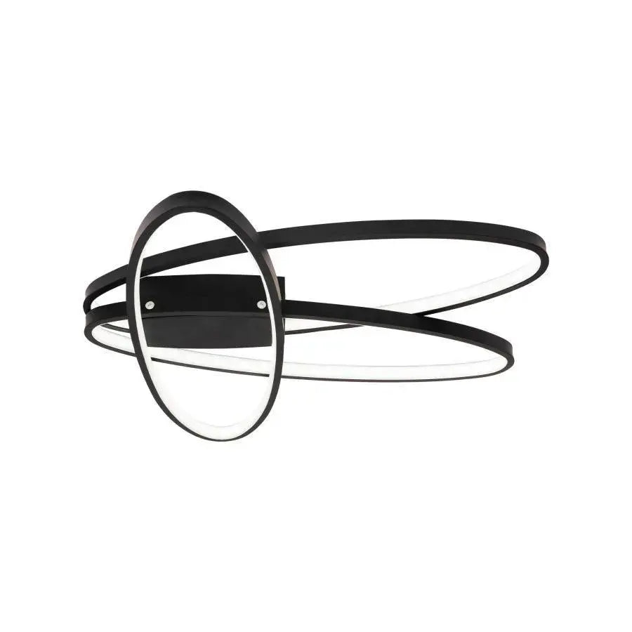 LED LED Orbit LED s dálkovým ovládáním, 140W, studené/horké/neutrální světlo, nestabilní, černá