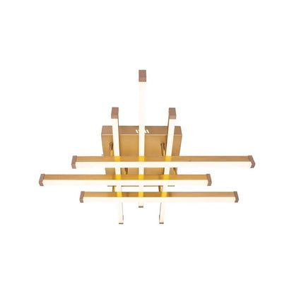 LED LED matrice LED s dálkovým ovládáním, 120 W, Dimable, Acryl, Golden