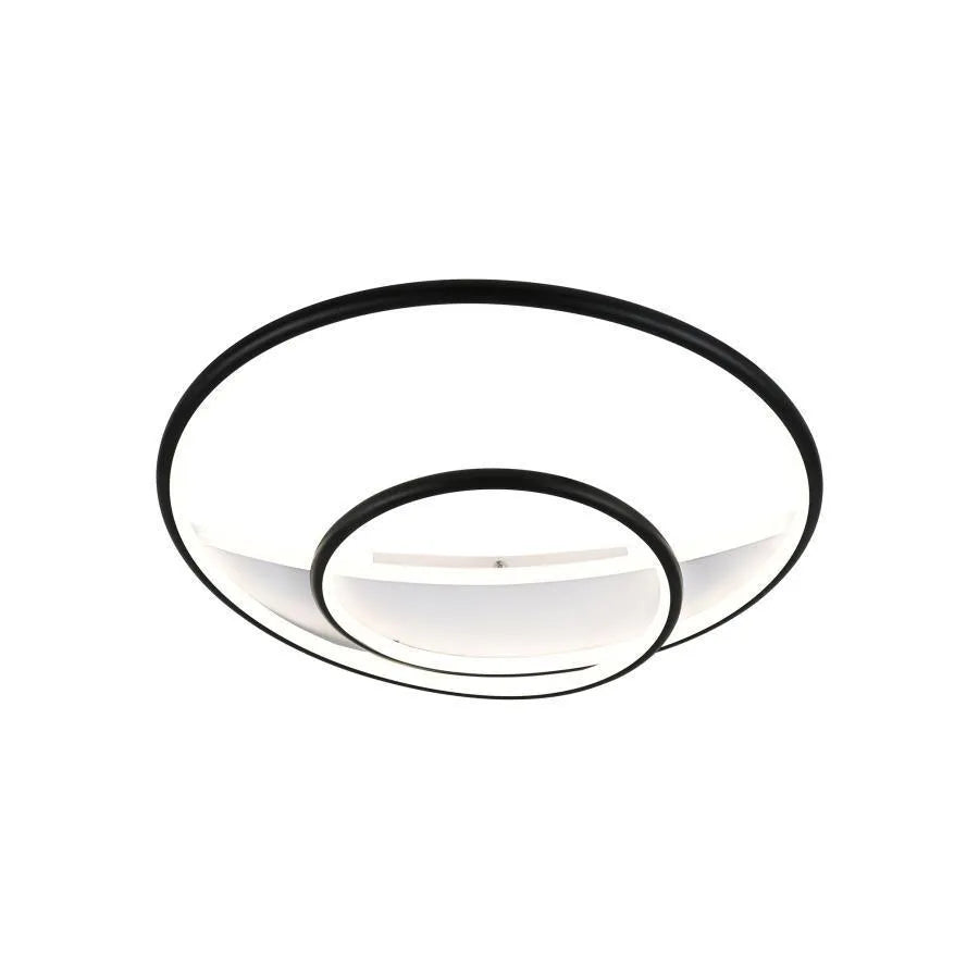 LED LED LED Rachel Lup s dálkovým ovládáním, 120W, akrylovým a kovovým, bílým a černým