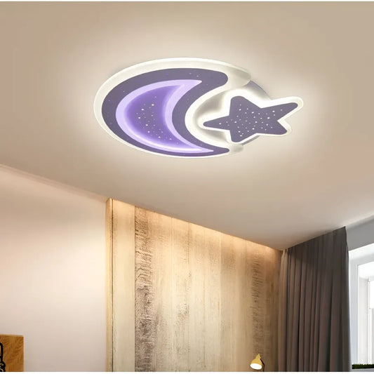 Lulus vedl měsíc a RGB hvězda s dálkovým ovládáním Coralia 80W Cold/Warm/Neutral White Neutral