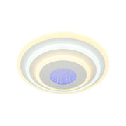 Lulus LED 3D Nivara Rotonda, průměr 30 cm, 20 W RGB, bílá, chlad/horké/neutrální světlo