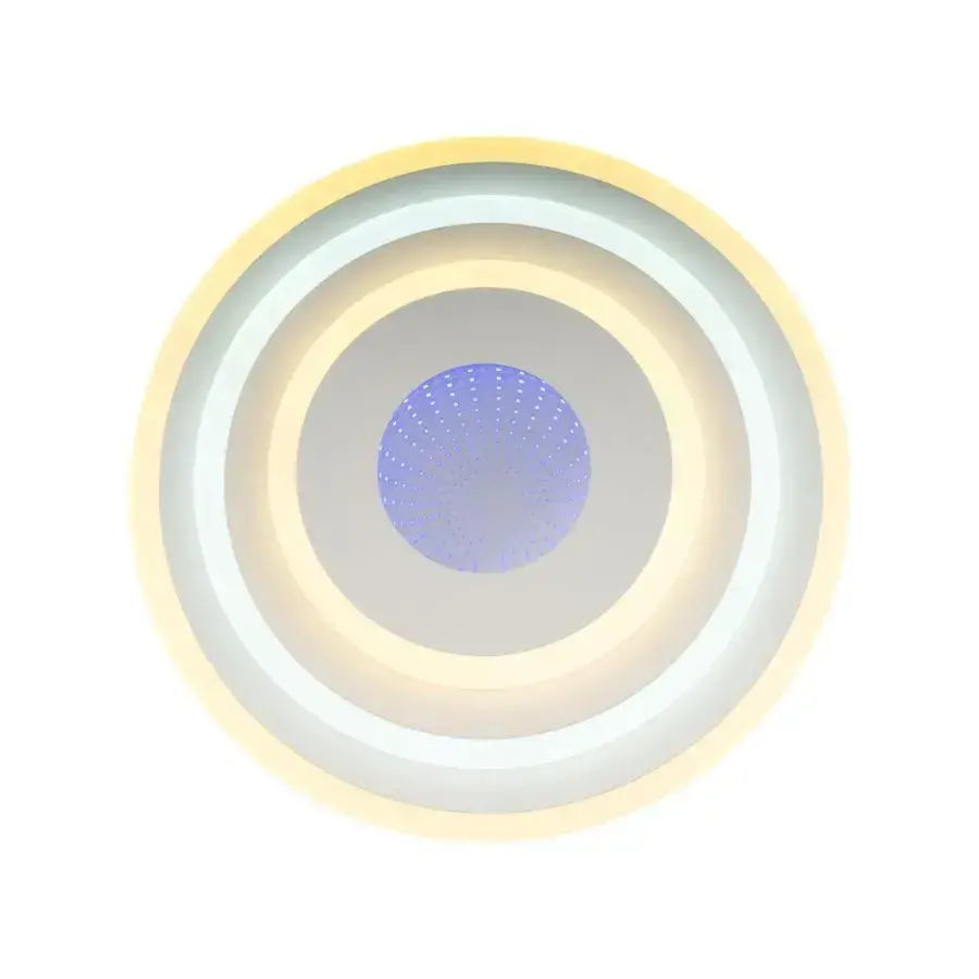 Lulus LED 3D Nivara Rotonda, průměr 30 cm, 20 W RGB, bílá, chlad/horké/neutrální světlo