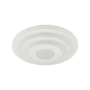 Lulus LED 3D Nivara Rotonda, průměr 30 cm, 20 W RGB, bílá, chlad/horké/neutrální světlo